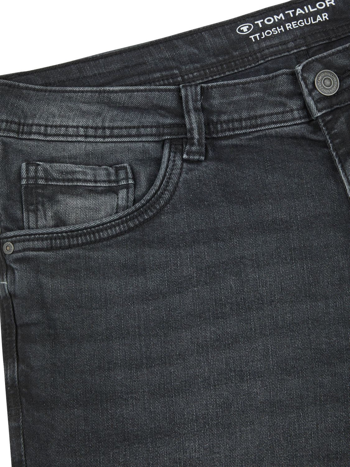 TOM TAILOR Jeansshorts Herren Shorts Josh Regular Slim Fit Bermudashorts mit Stretch