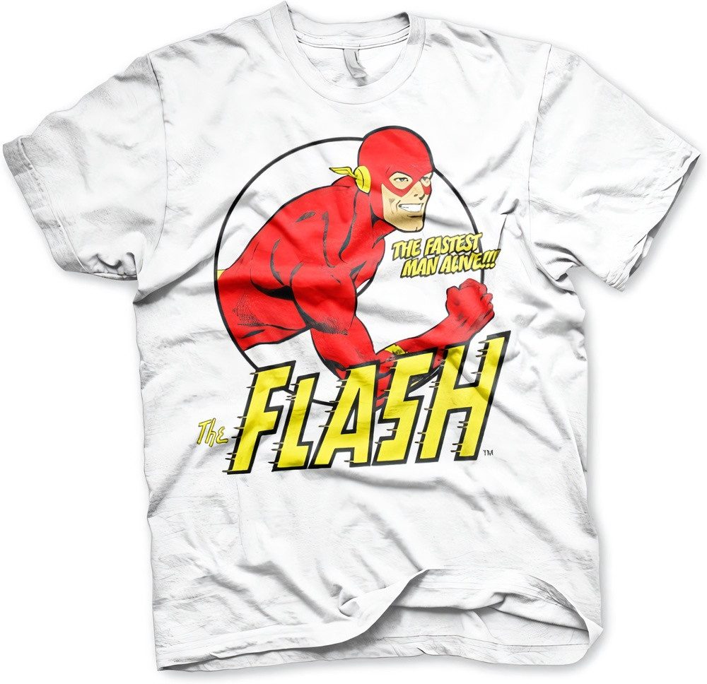 The Flash T-Shirt Fastest Man Alive Big Tall T-Shirt
