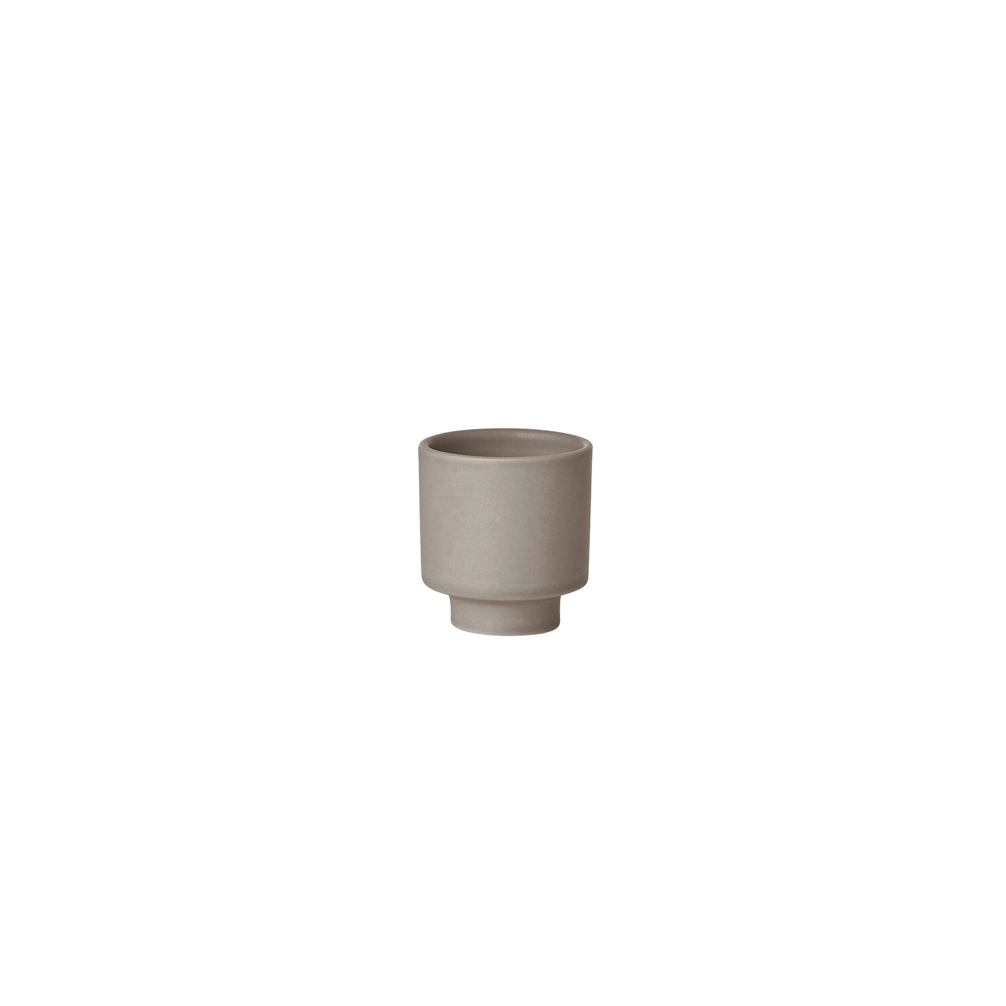 blomus Espressotasse -MAKOTO- Kaffeetasse, Espressobecher, Geschirr: Modernes Design, 1-tlg., Steingut, Zeitlose Espressotasse, Matte Glasur, Unikat, Schwebend