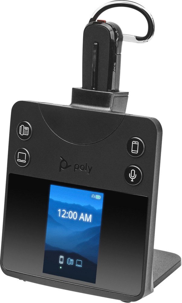Poly DECT Headset Savi 8445 Office konvertibel Tea wireless In-Ear-Kopfhörer