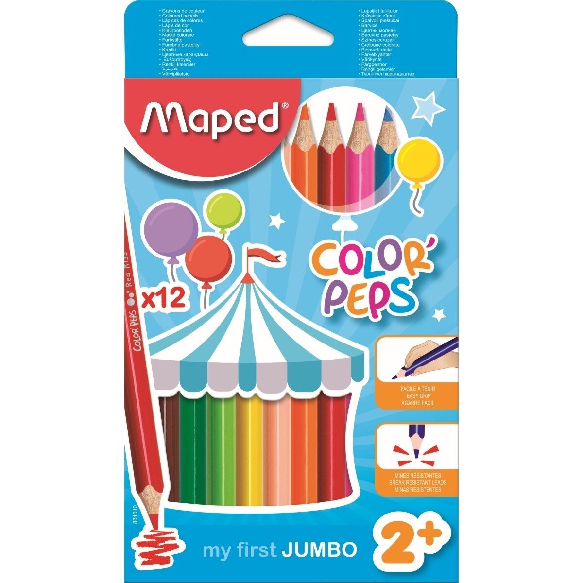 MAPED Buntstift Buntstift Color'Peps Maxi VE=12 Stück