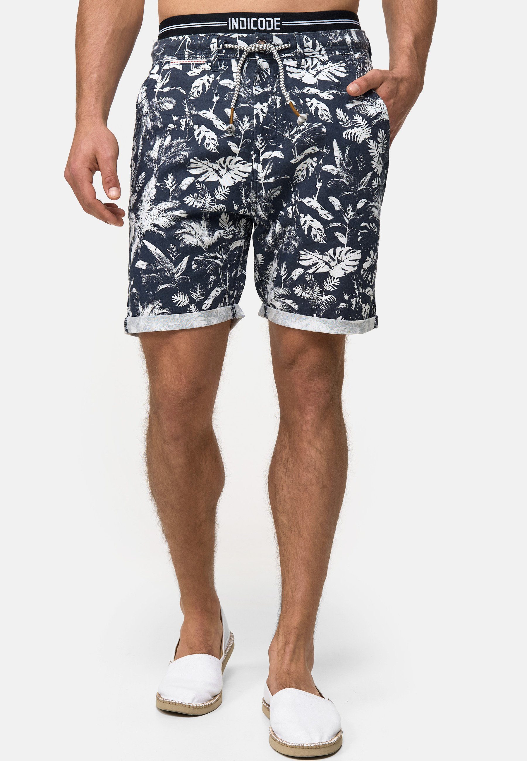 Indicode Chinoshorts Brayan Navy