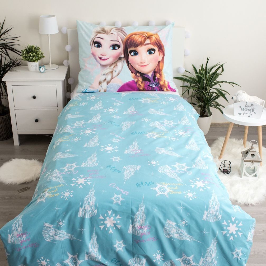 Disney Frozen Wendebettbezug Disney Frozen Bettwäsche Anna Elsa für 135/140 günstig online kaufen