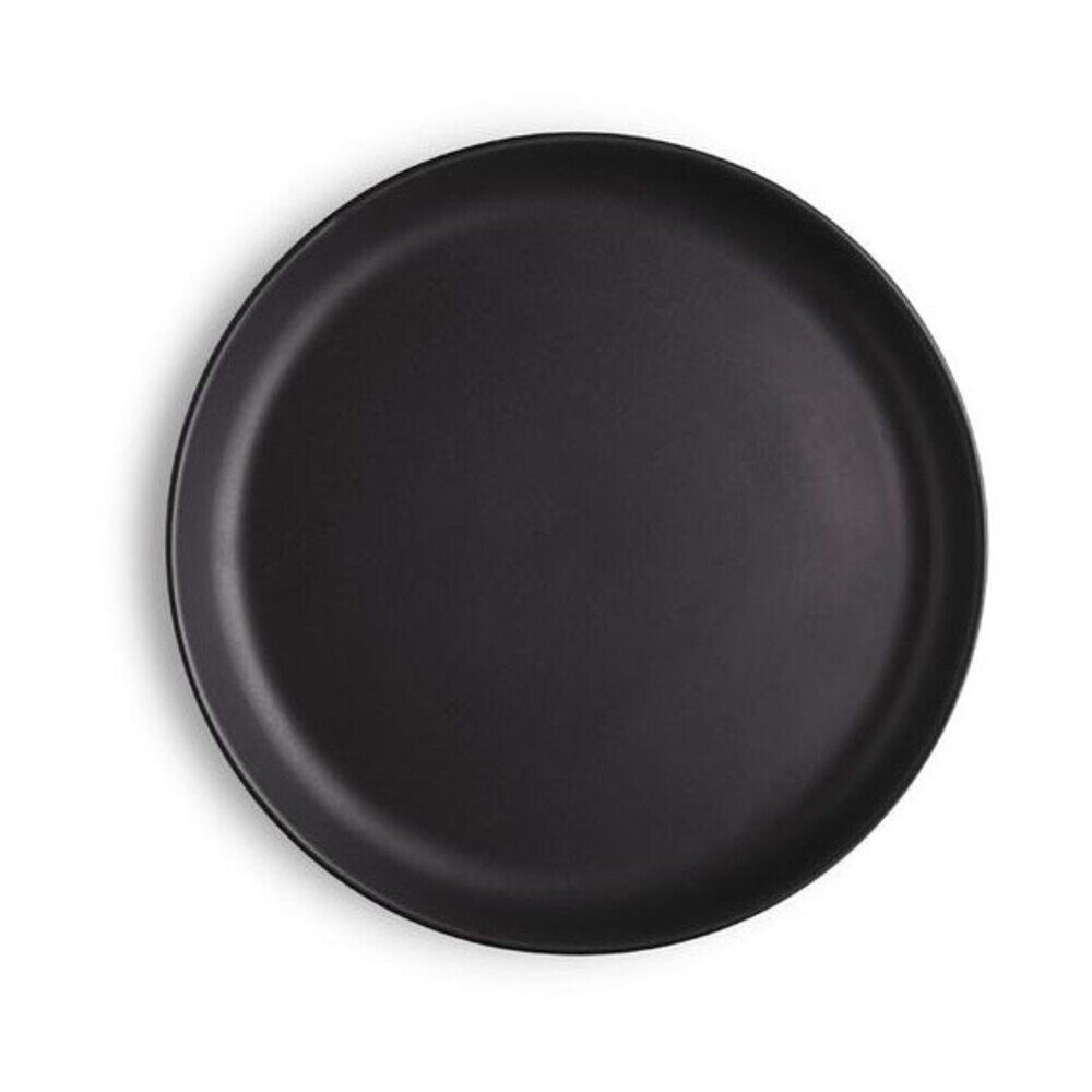 Eva Solo Teller Teller 21 cm Nordic kitchen schwarz, (1 St), Teller, Ø21cm, Feinsteinzeug, schwarz