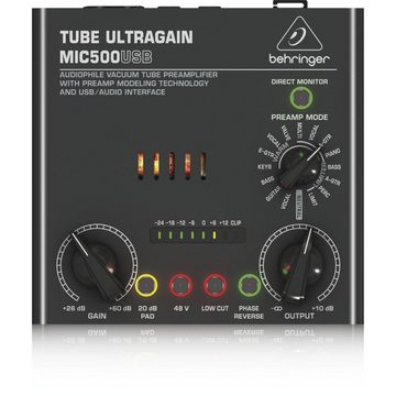 Behringer Vorverstärker (MIC500USB Tube Ultragain - Studio Preamp)