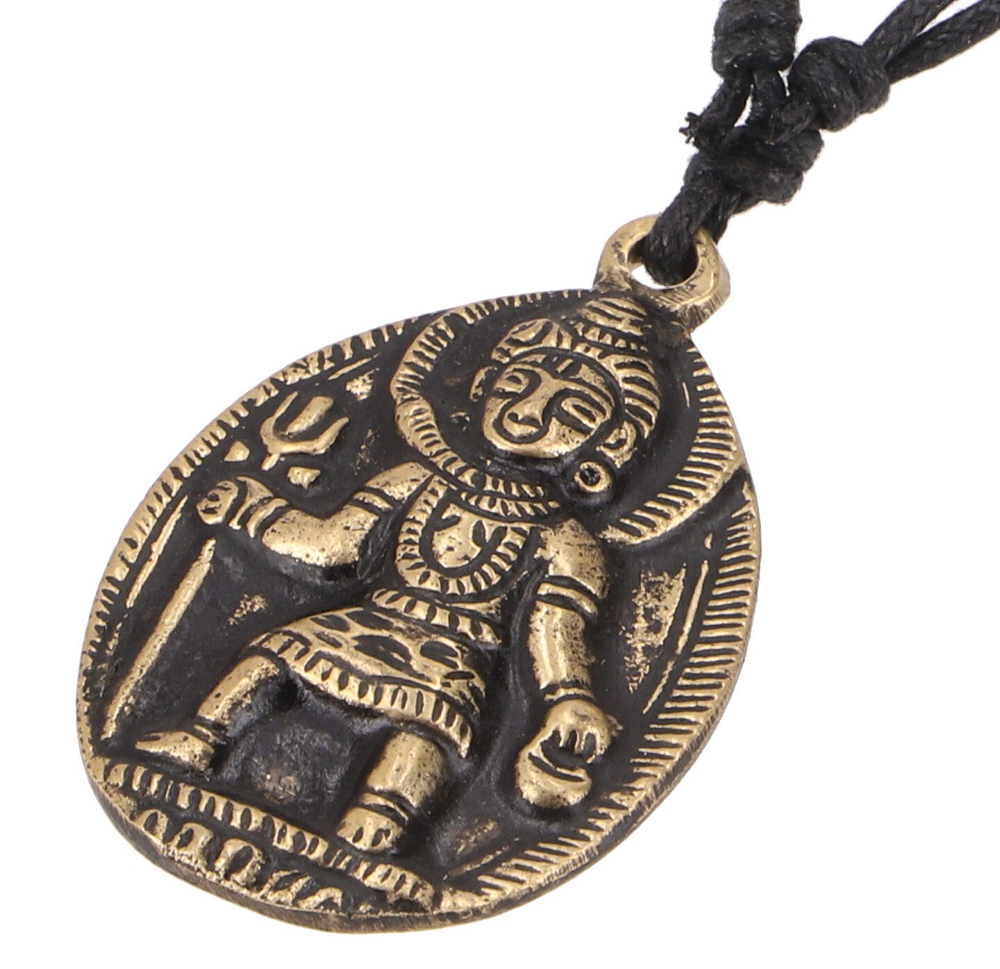 Guru-Shop Kettenanhänger Handgefertigtes Shiva Amulett Kette,.. günstig online kaufen