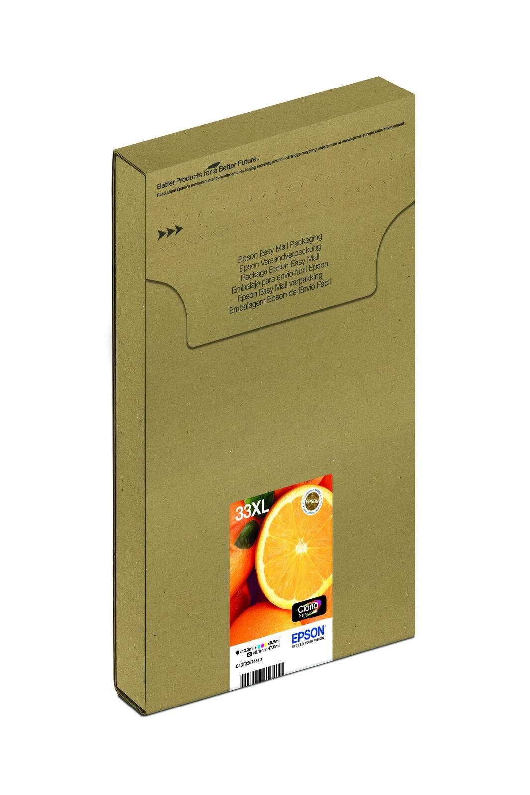 Epson Epson Easy Mail Packing 33XL Orange Druckerpatrone Tintenpatrone