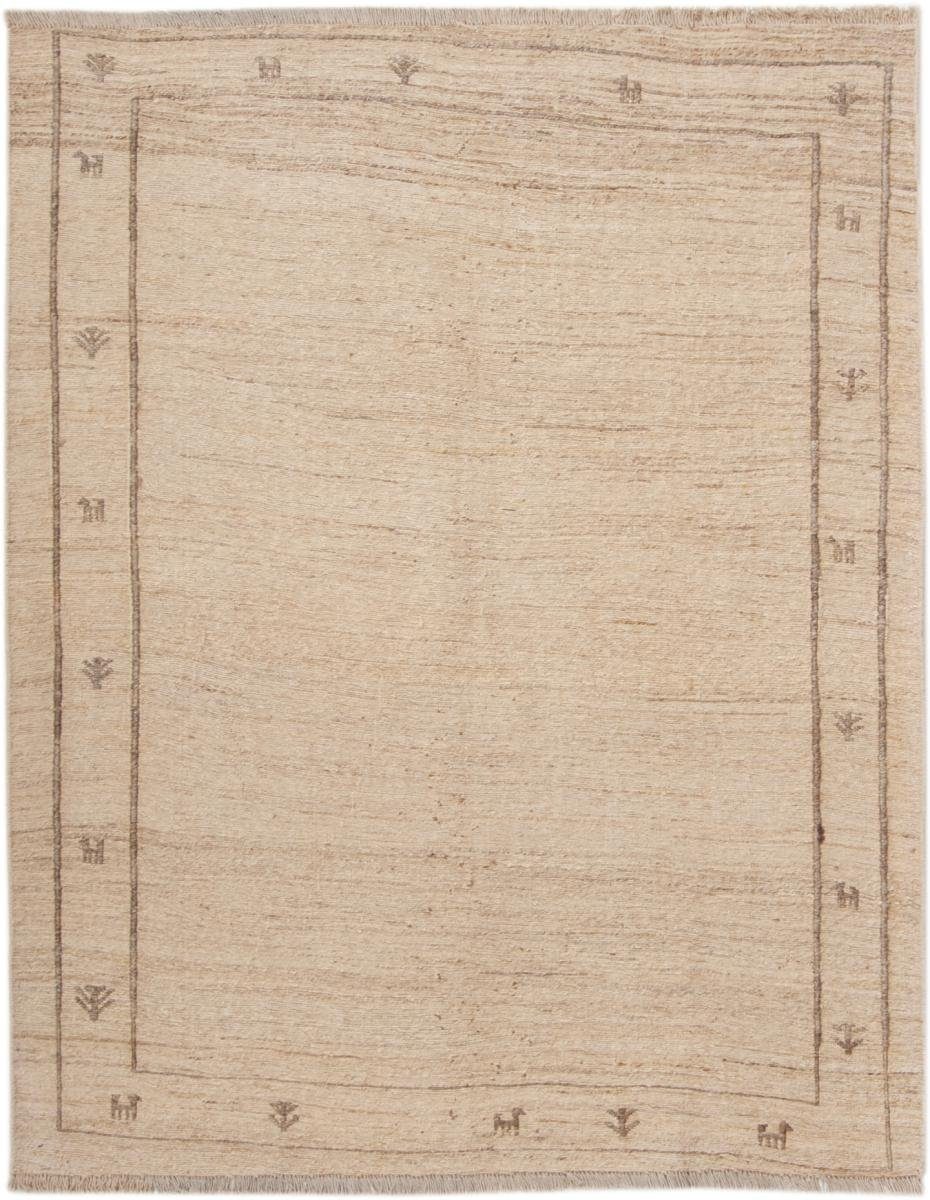 Orientteppich Perser Gabbeh Loribaft 151x190 Handgeknüpfter Moderner Orientteppich, Nain Trading, rechteckig, Höhe: 5 mm
