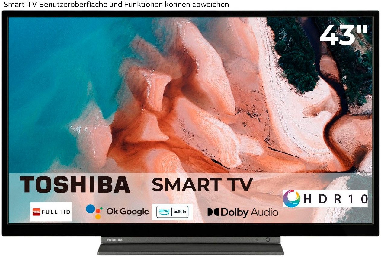 Toshiba 32LK3C63DAA/2 LED-Fernseher (80 cm/32 Zoll, Full HD, Smart-TV)