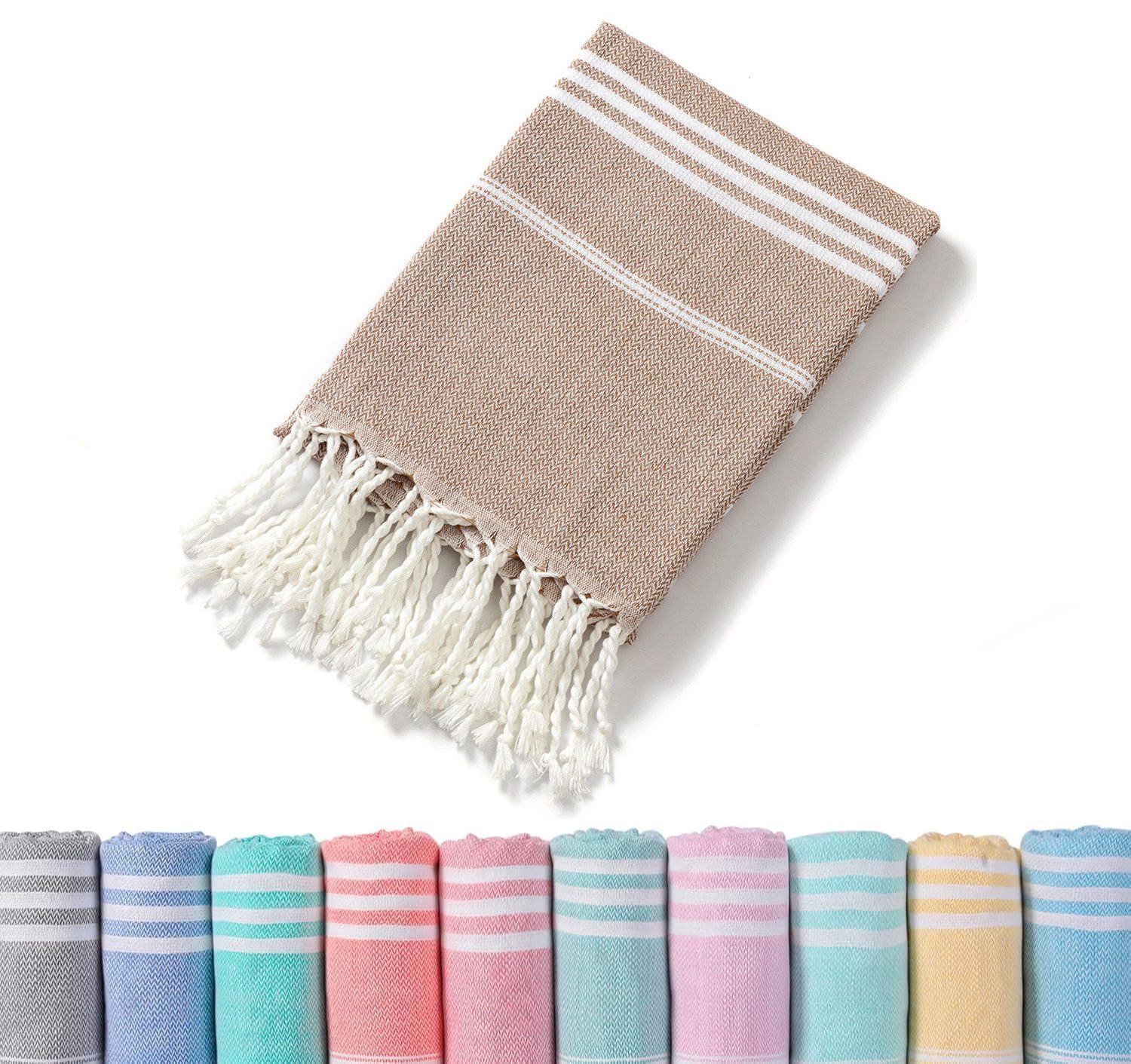 Coonoor Strandtuch Bohemian Strandtuch, leichtes Strandtuch, günstig online kaufen