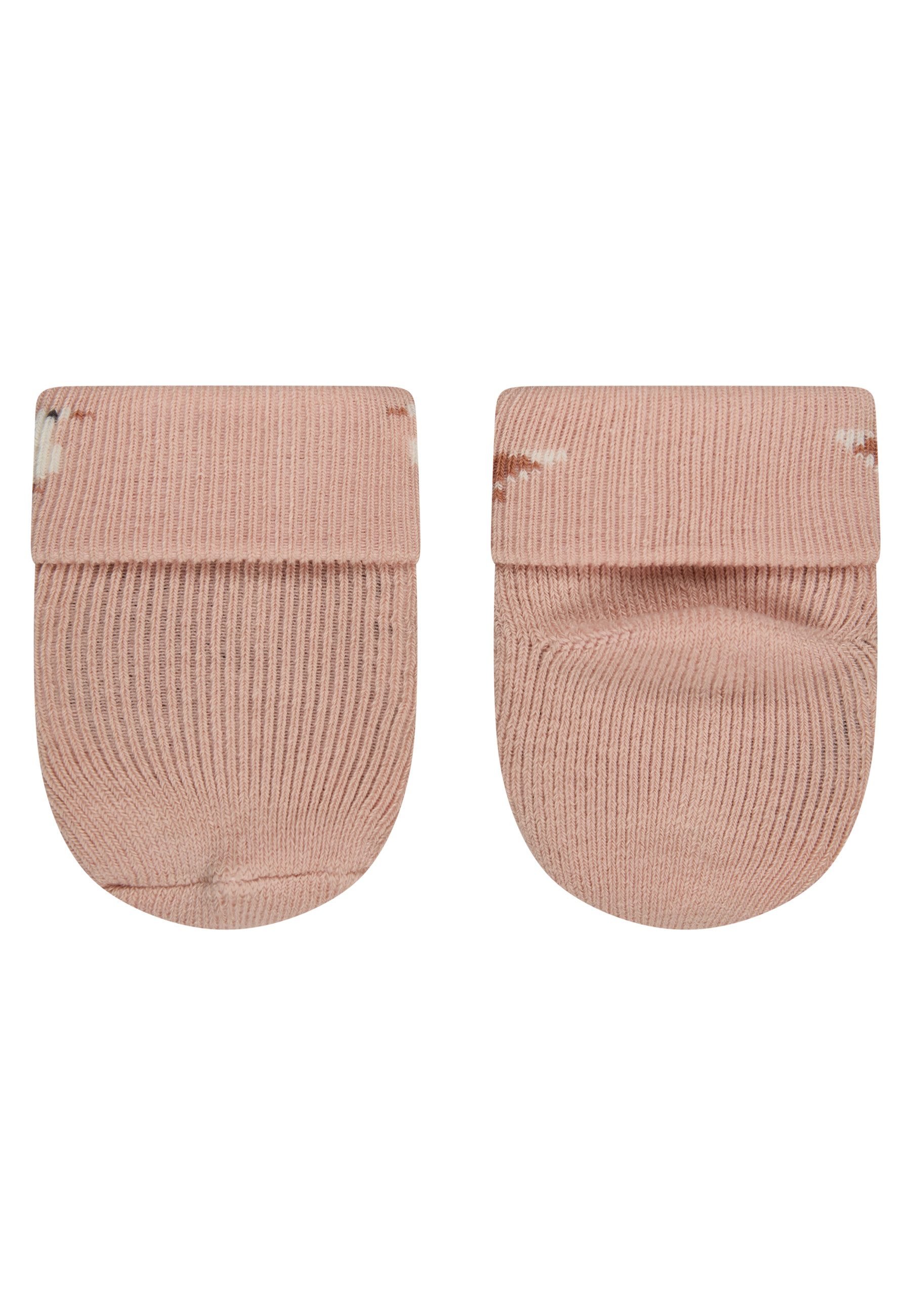 Sterntaler® Feinsöckchen Erstlingssocken 3er-Pack Pferd (3-Paar, 3er-Pack) Erstlingssocken 3erPack, Umschlag, Innenfrottee, hoher Baumwollanteil