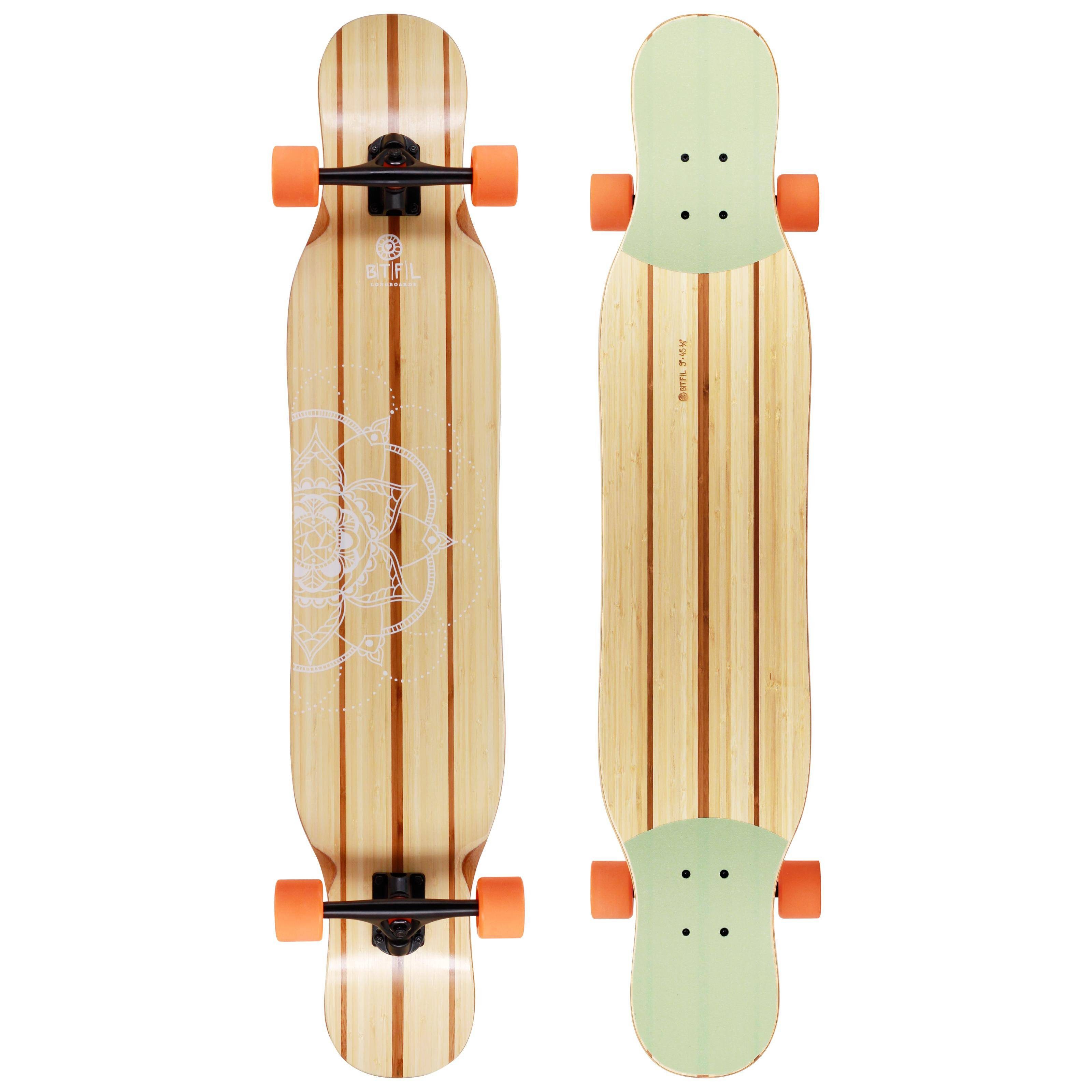Longboard SYDNEY - Dancer Bambus/Fiberglas komplett