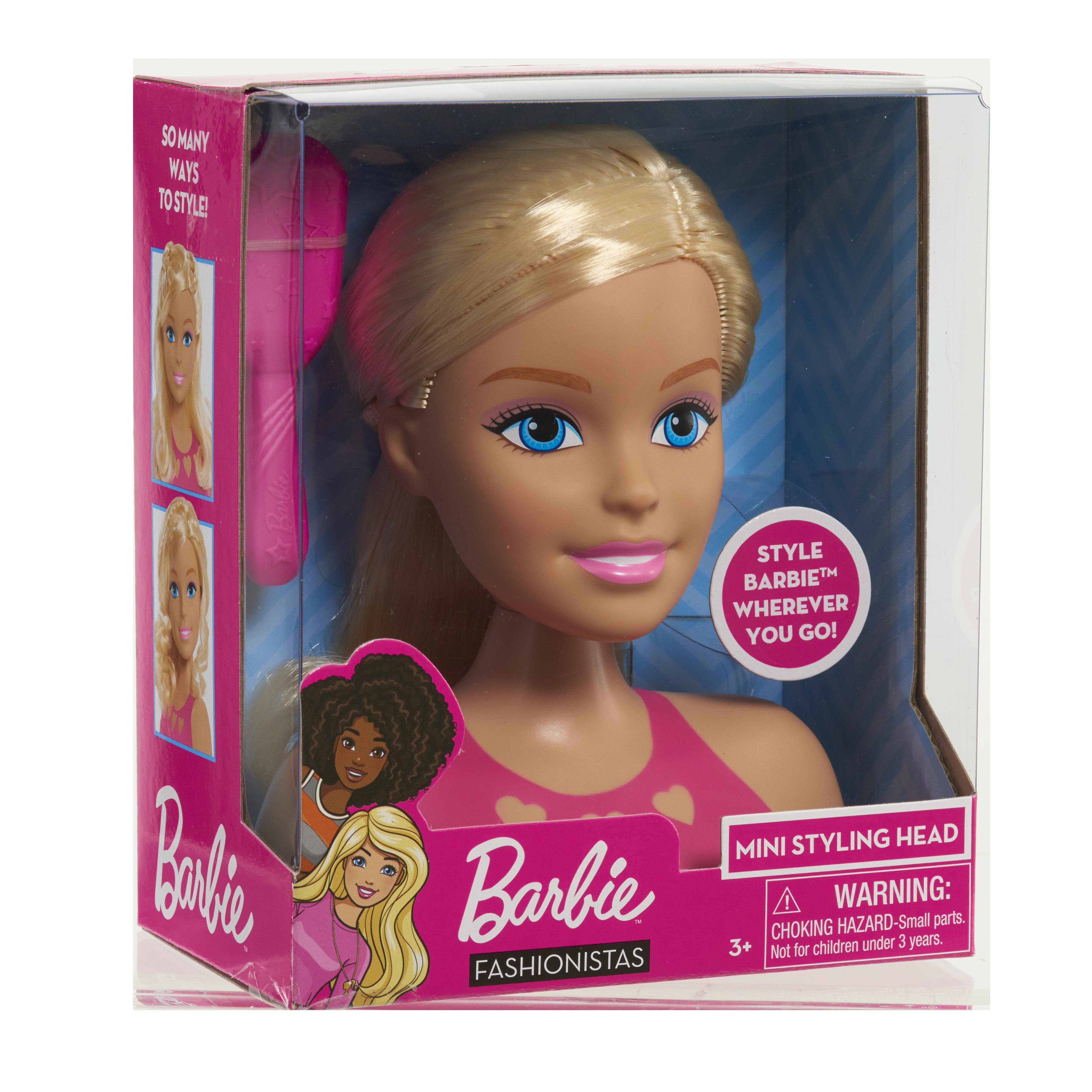 Barbie Frisierkopf Barbie Mini Blonde Styling Head