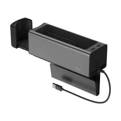 Baseus Kastenständer Baseus Car Organizer + Dual-USB-Hub