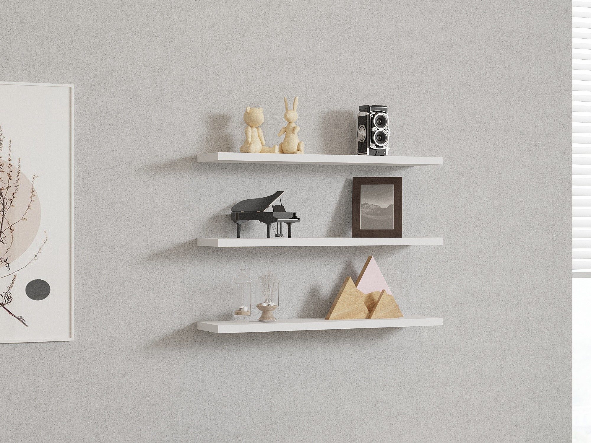 Skye Decor Wandregal 100% MELAMINE COATED PARTICLE BOARD, 1,8 cm x 14,5 cm günstig online kaufen