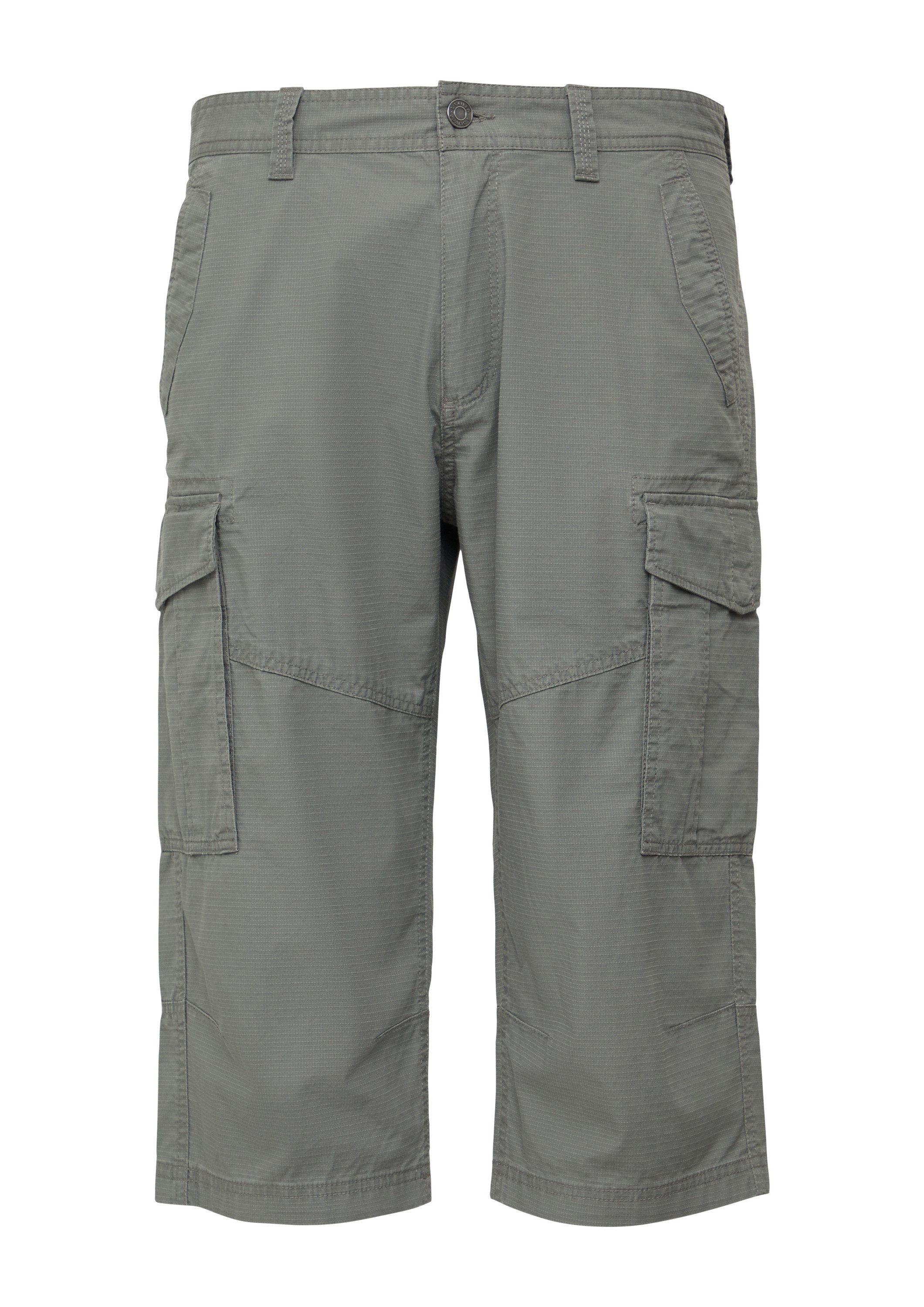 s.Oliver Shorts Bermuda FILE File: Strukturierte Bermuda im Relaxed Fit in 3/4-Länge