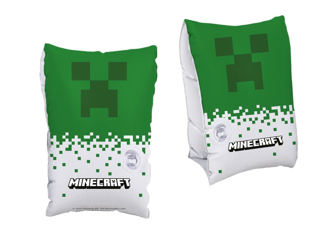 Minecraft Schwimmhilfe Schwimmhilfe - Armschwimmhilfen Minecraft für Kinder 23 × 15 cm