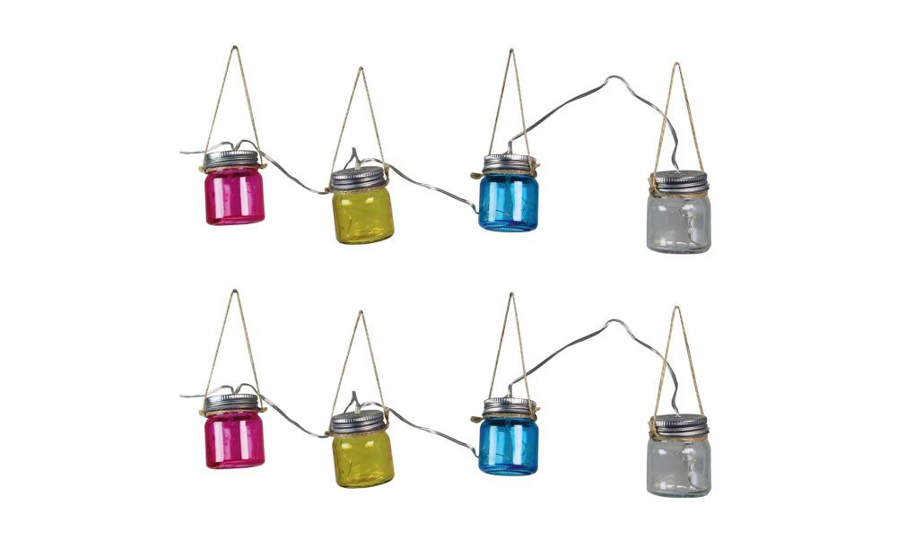 Luxform Lichterkette Solar-Lichterkette Blanes - Partybeleuchtung günstig online kaufen