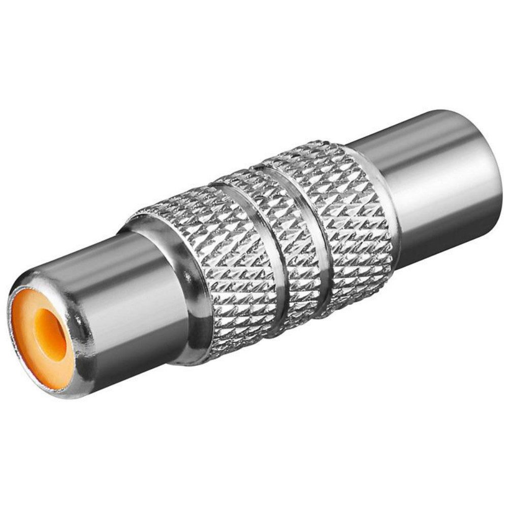Cinch Adapter Metallausführung Audio- & Video-Kabel