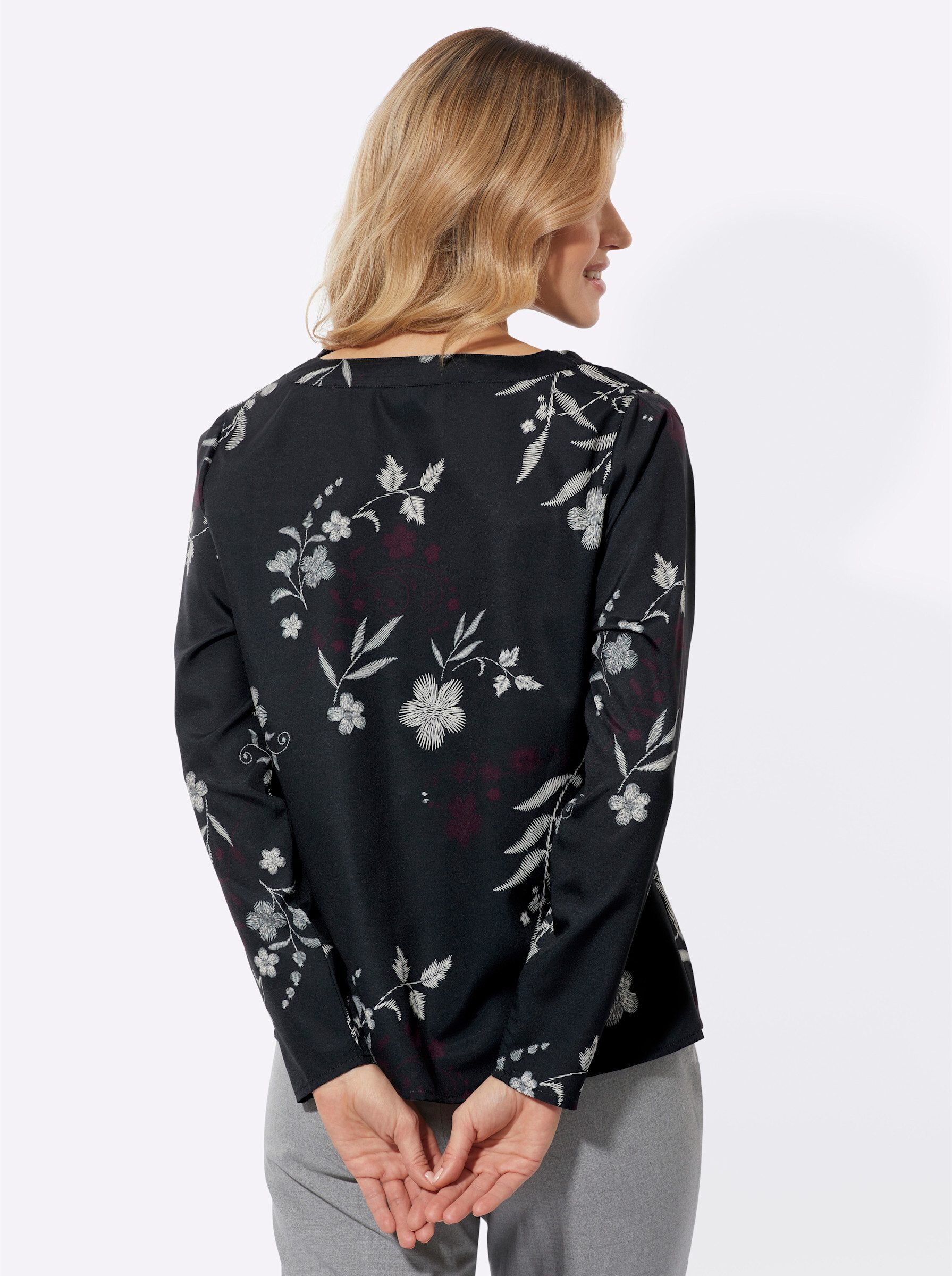 Sieh an! Klassische Bluse Tunika . günstig online kaufen