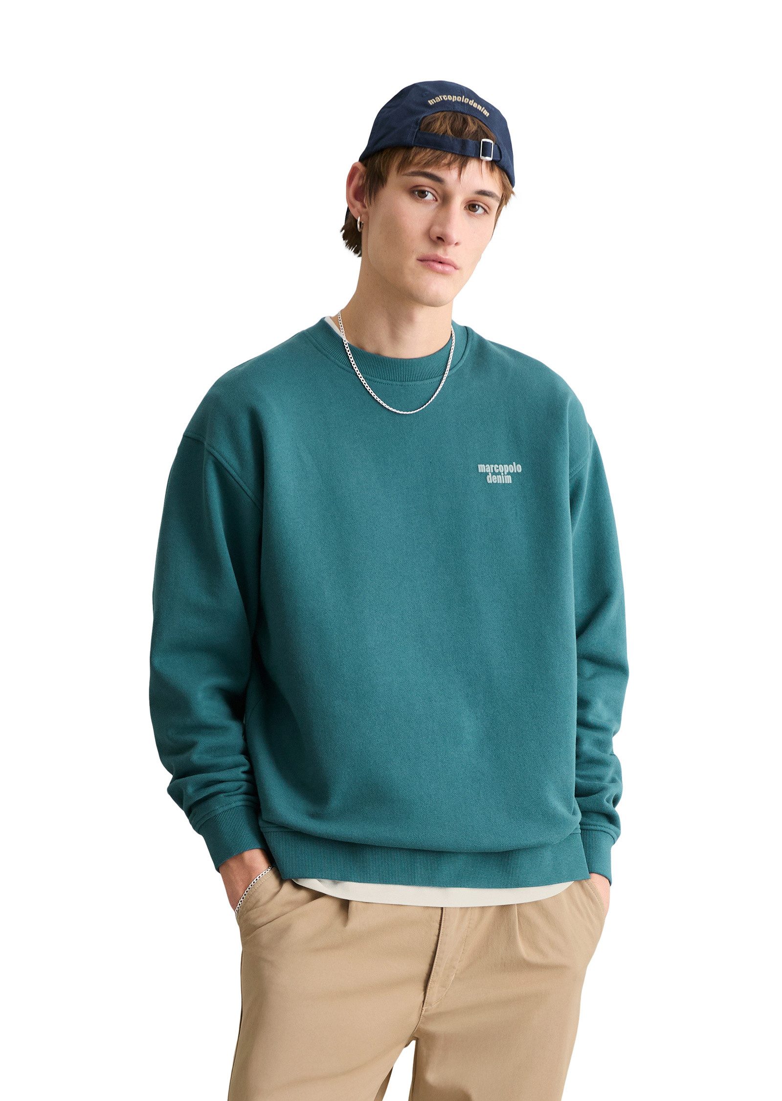 Sweatshirt mit großem Rückenprint