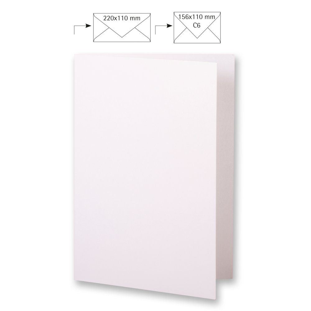 Rayher Bastelkartonpapier Karte A4 metallic weiß 250g/qm 5x