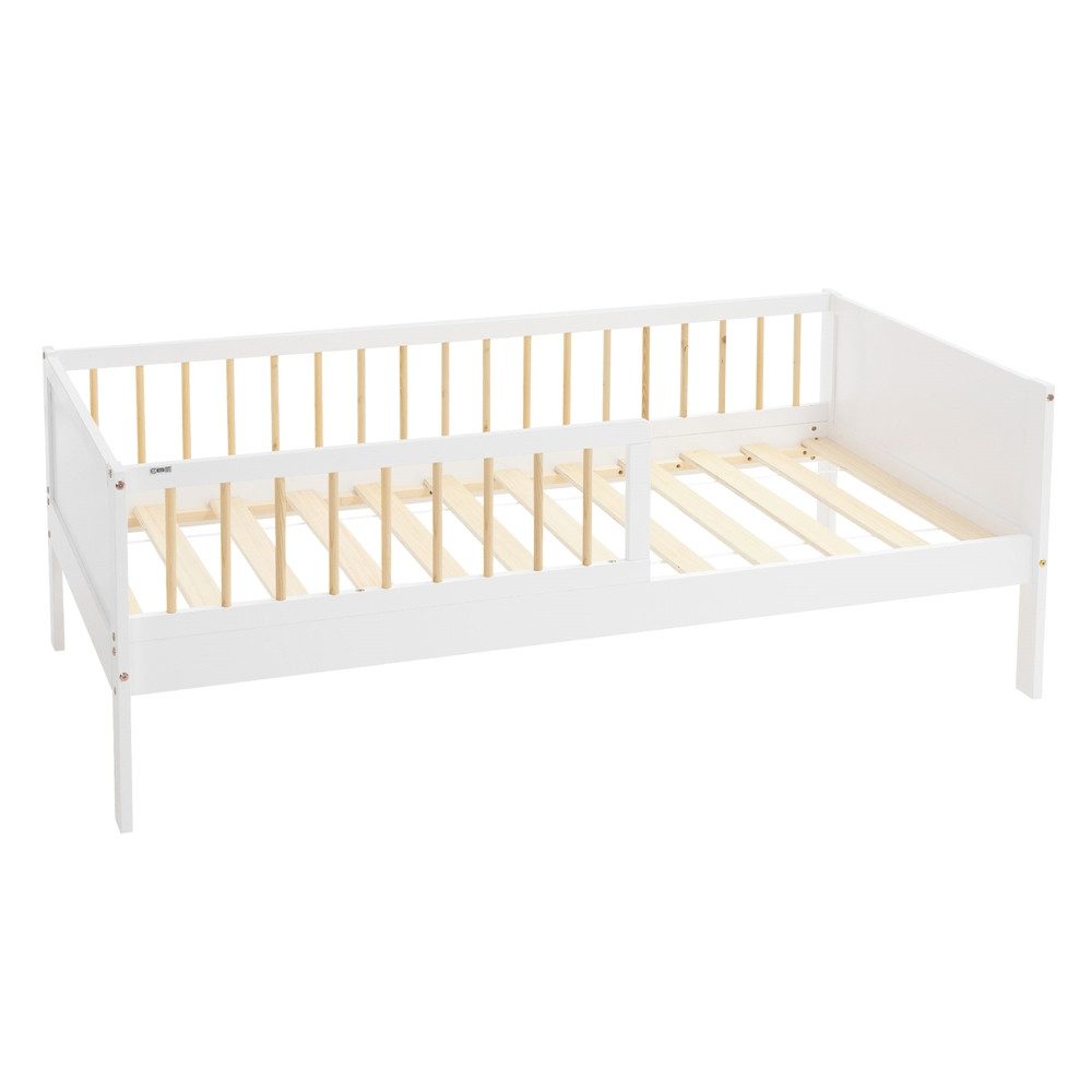 ML-DESIGN Kinderbett Bodenbett Juniorbett inkl. Lattenrost günstig online kaufen