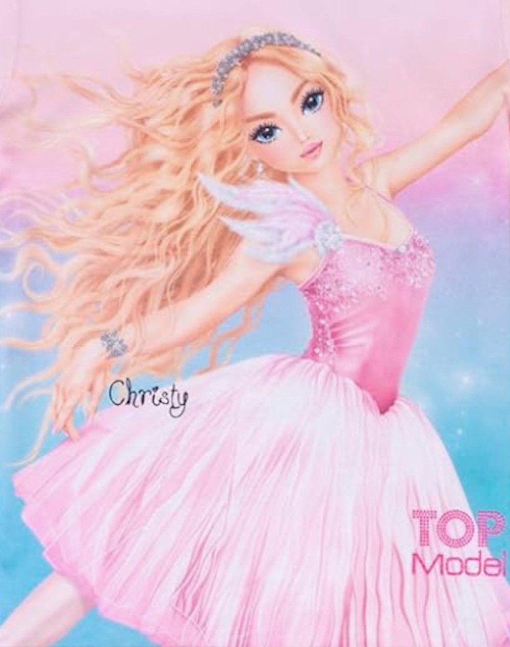 TOPModel T-Shirt TOPModel T-Shirt Christy cherry blossom rosa (1-tlg)