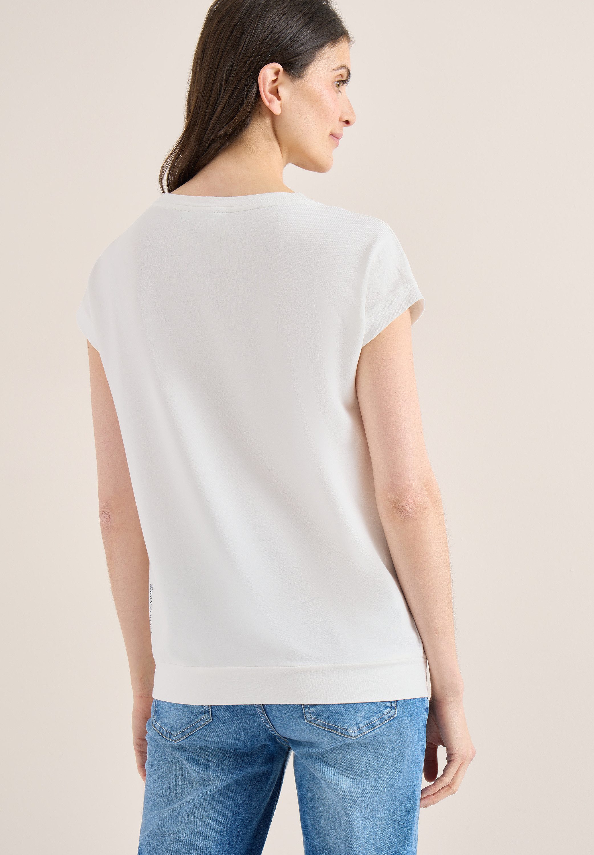 CECIL T-Shirt Sommershirt mit Frontprint günstig online kaufen