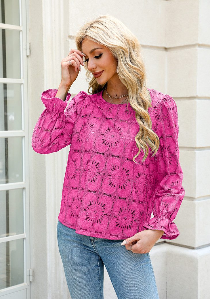 Cupshe Blusentop Romantisches Strick Top aus günstig online kaufen