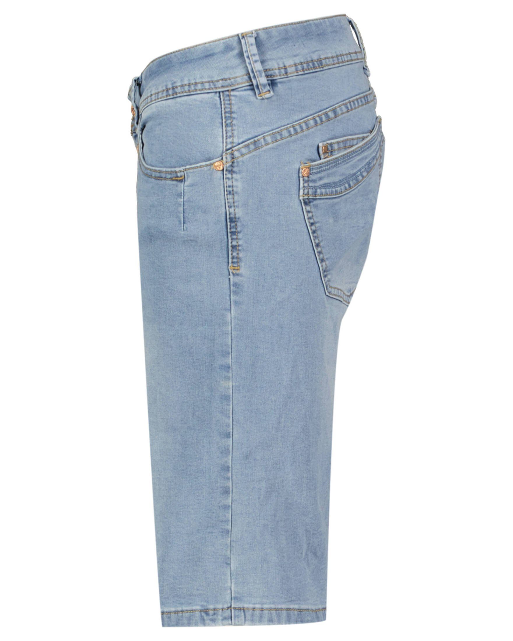 (80) Jeansshorts Fit bleached Buena Vista Slim (1-tlg) Damen 5-Pocket-Jeans MALIBU