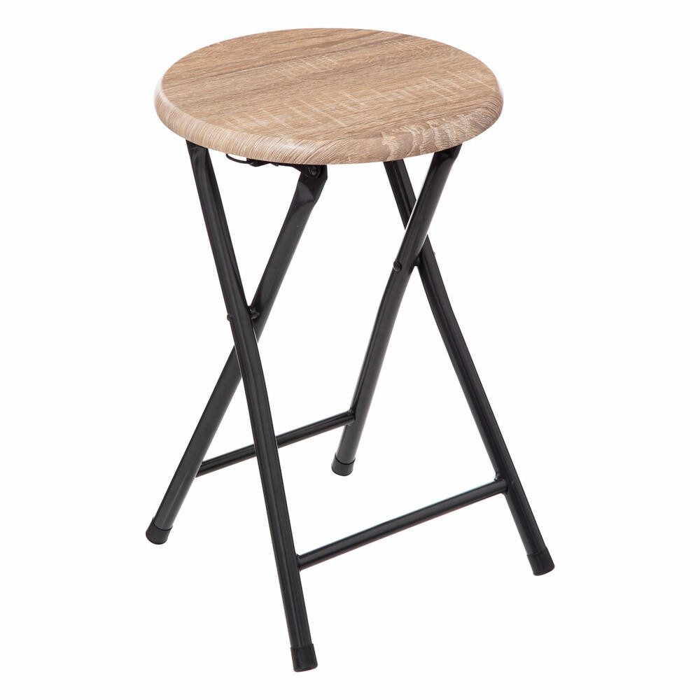 5five Simply Smart Hocker Holzoptik, 46.5 cm