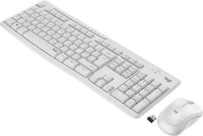 Logitech »MK295 Silent Wireless Combo« Tastatur- und Maus-Set