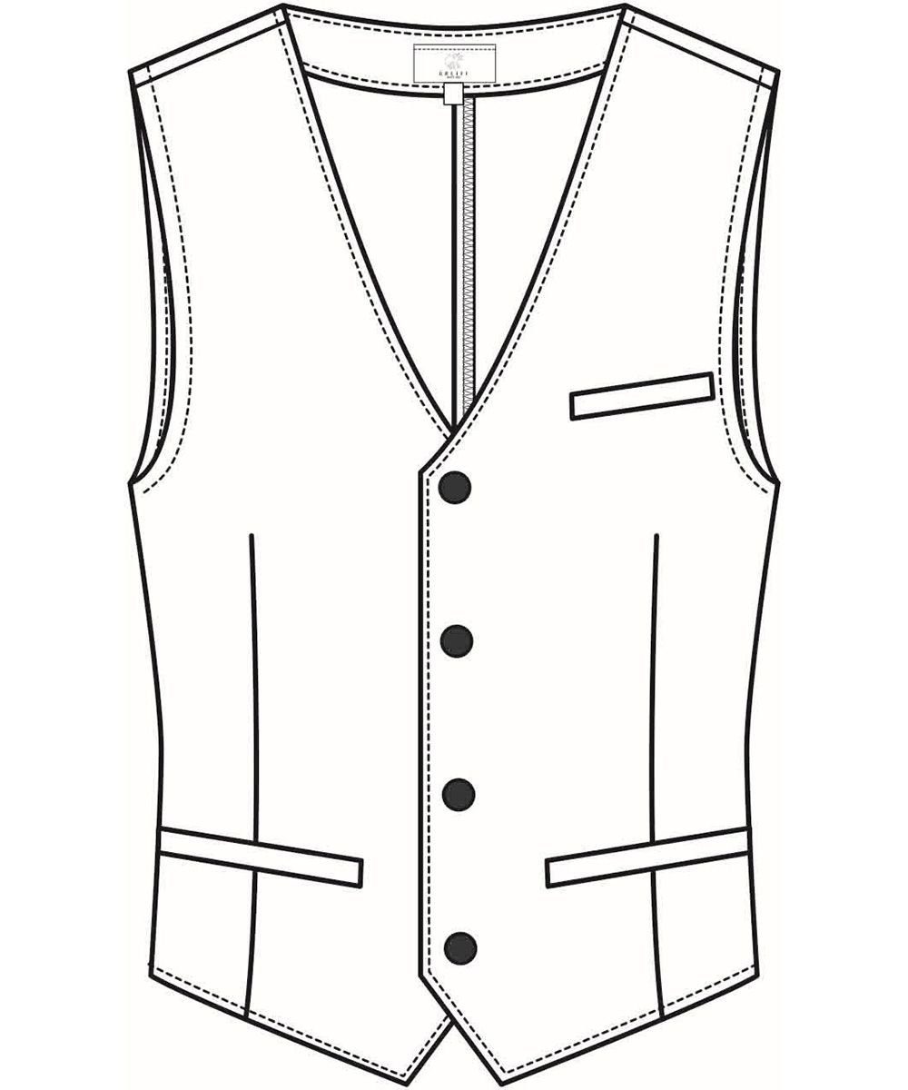 GREIFF Arbeitsweste 1612 - SERVICE Regular Fit