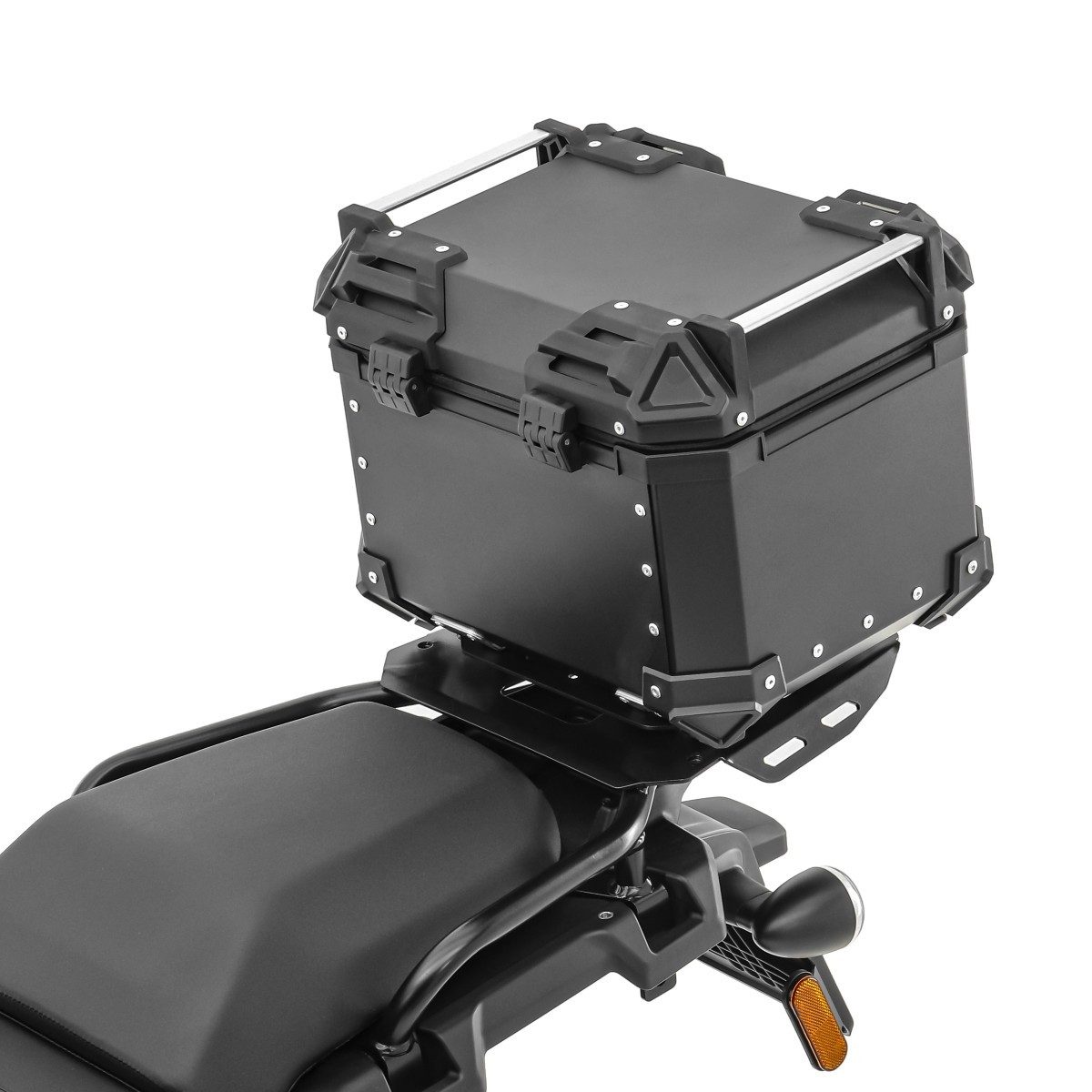 Bagtecs Topcase Motorrad Alu Topcase # XB35 Aluminium 35 Liter schwarz