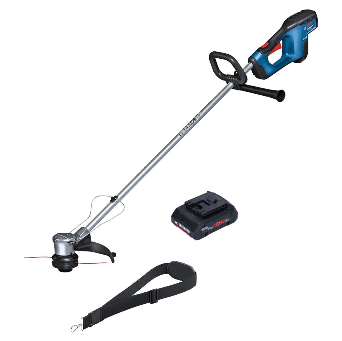 Bosch Professional Akku-Rasentrimmer GRT 18V-33 Professional Akku Rasentrimmer 18 V 330 mm Brushless + 1x