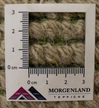 Wollteppich Nepal Teppich handgeknüpft beige, morgenland, rechteckig, Höhe: 18 mm, handgeknüpft