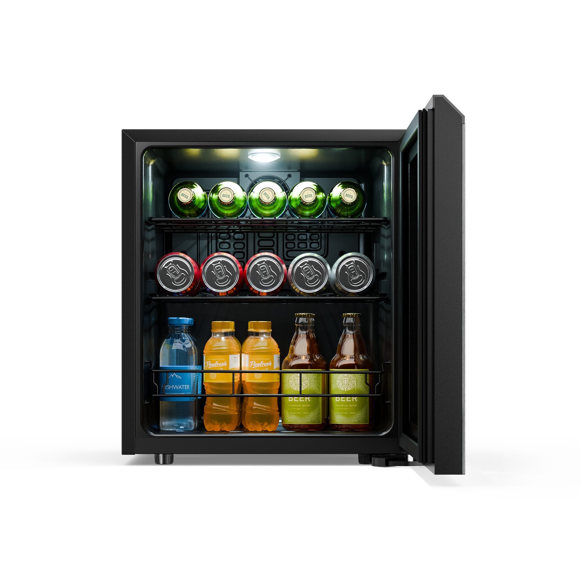 Klarstein Getränkekühlschrank 10048318, 51.5 cm hoch, 43 cm breit