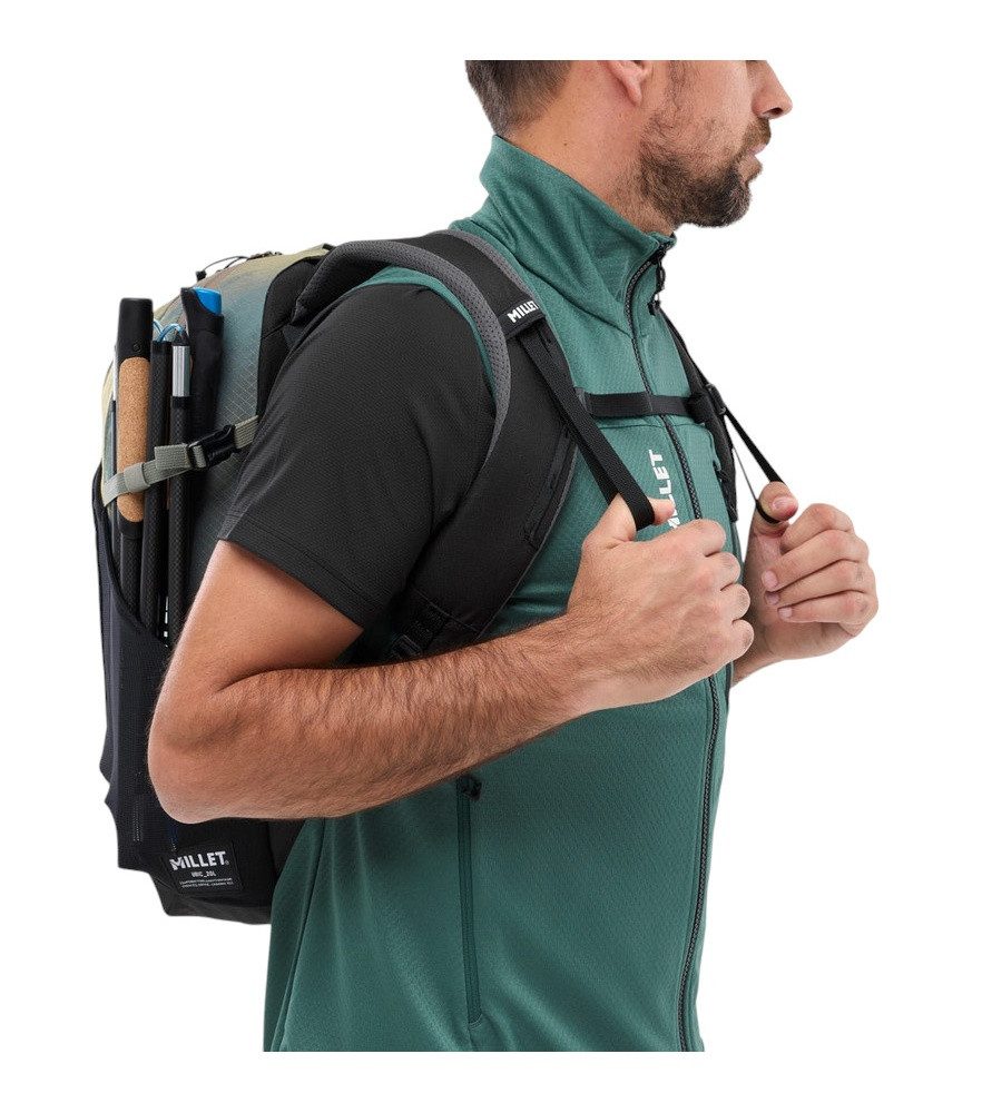 Millet Wanderrucksack Ubic 20 (für Tagestouren, vielseitig) 2025 schwarz/sand - 20 Liter