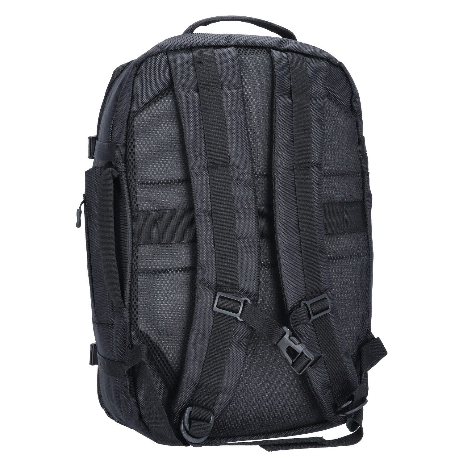 TheTrueC Freizeitrucksack TheTrueC Rucksack Business Line - Milan Black (1-tlg)