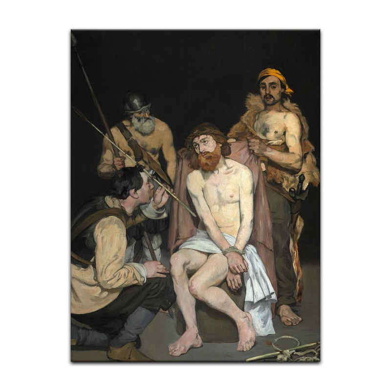 Bilderdepot24 Leinwandbild Édouard Manet - Verspottung Christi, Menschen