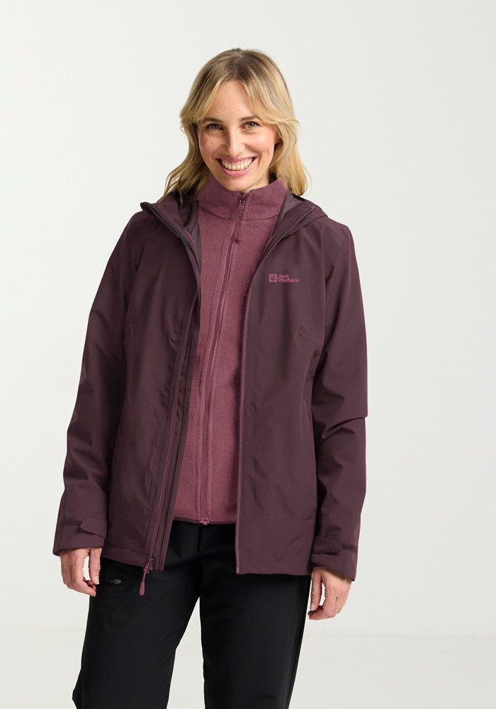 Jack Wolfskin 3-in-1-Funktionsjacke MOONRISE 3IN1 JKT W günstig online kaufen