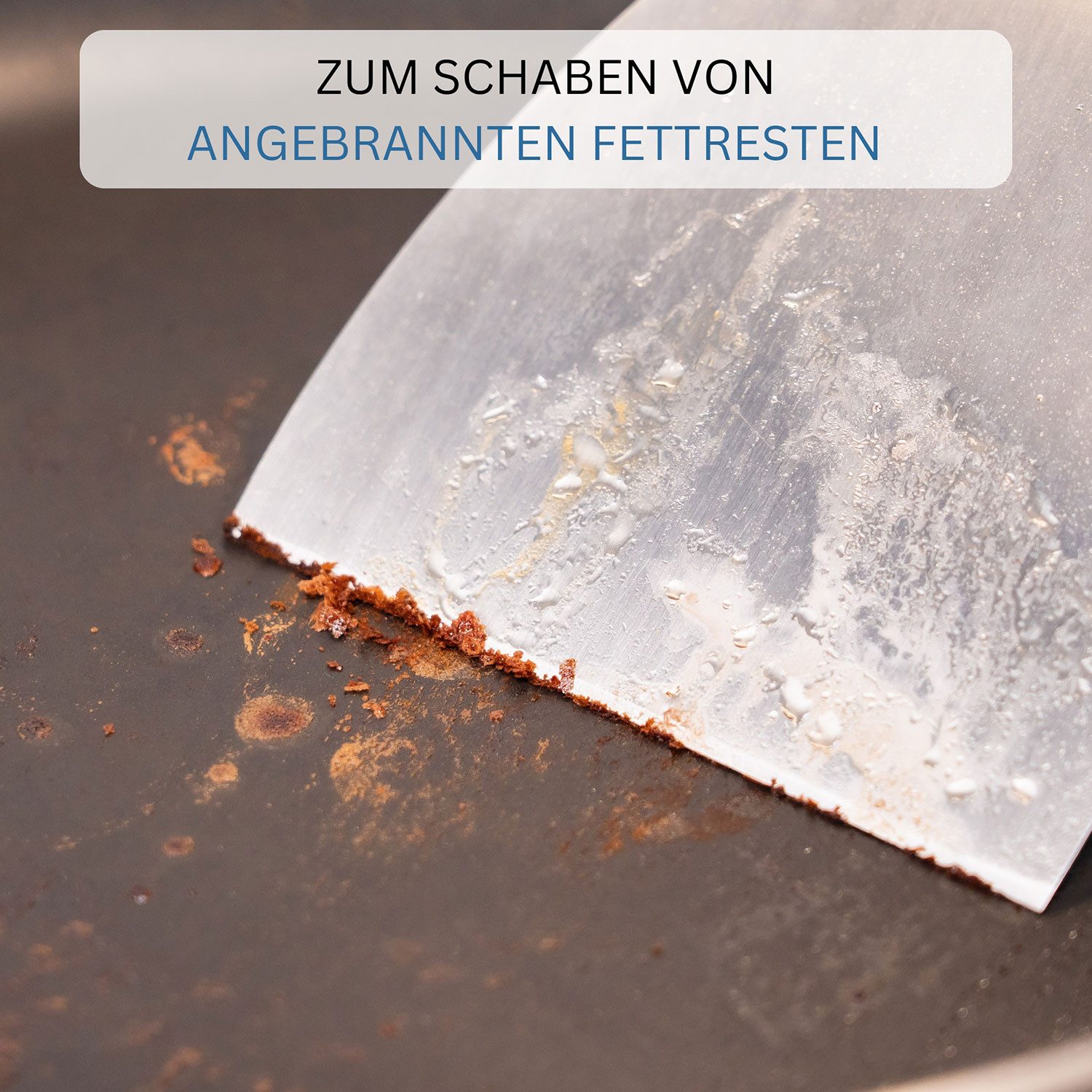 WESTMARK Teigschaber Profi Grill-Spachtel, Gerade, Starr, Geschlossen, Klingenmaß: 15 x 13
