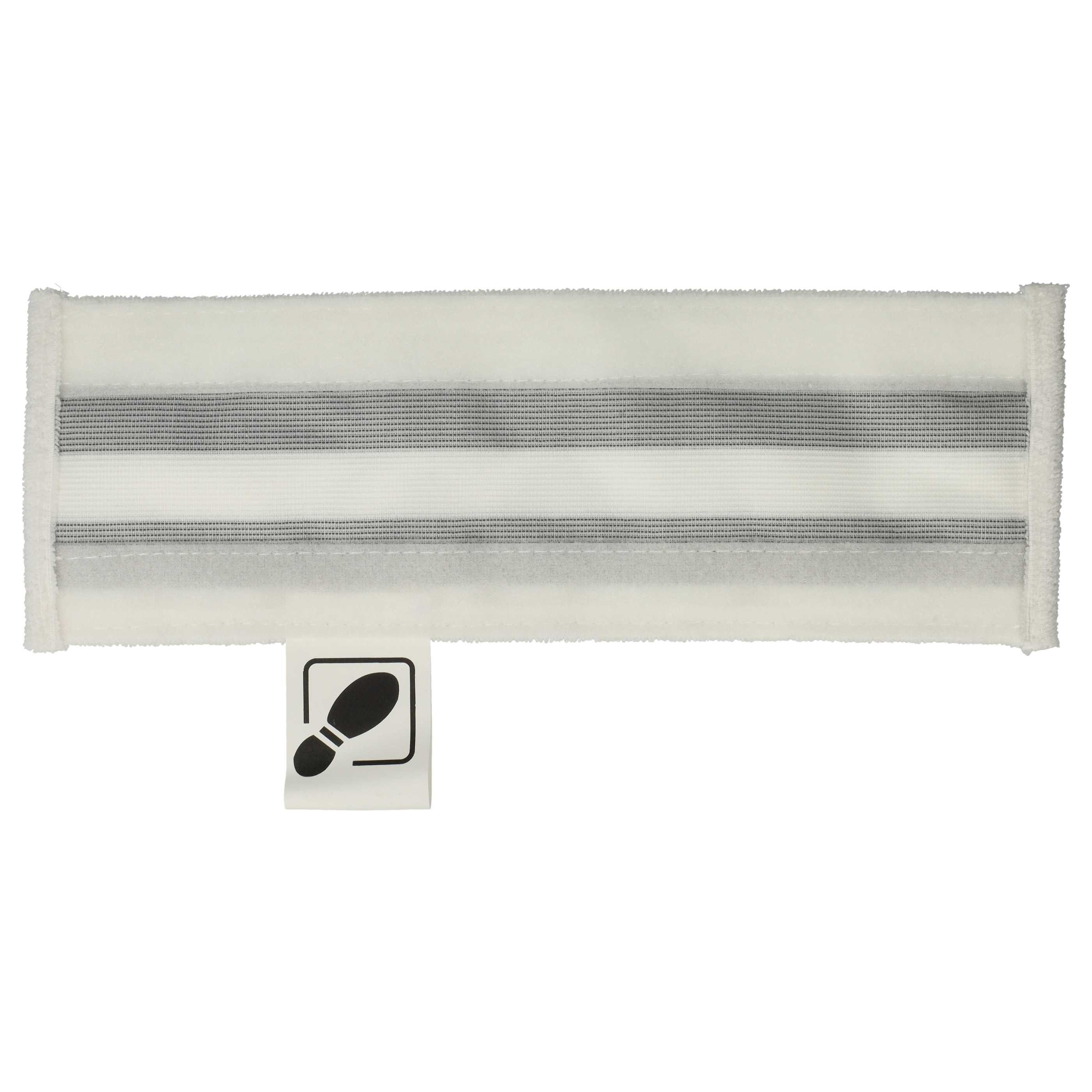 vhbw Ersatz für Kärcher 2.863-309.0 für Dampfreiniger Wischbezug (Mikrofaser)