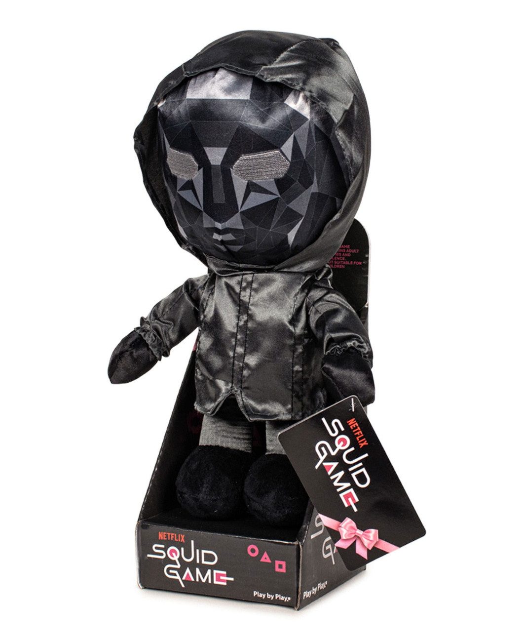 Play by Play Plüschfigur Squid Game Plüschfigur Frontman in Displayverpackung 28 cm