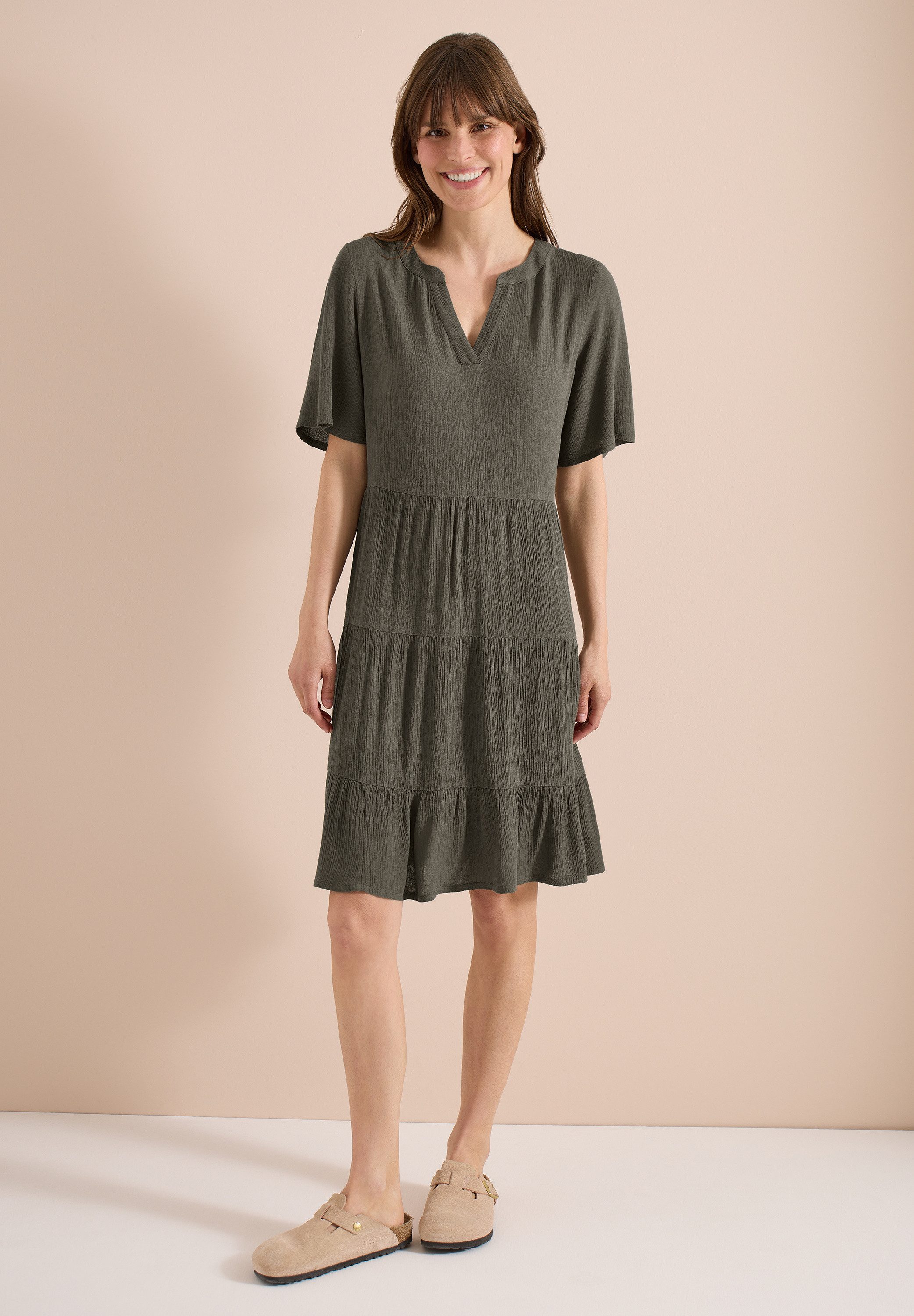 CECIL Sommerkleid mit grafischem Muster