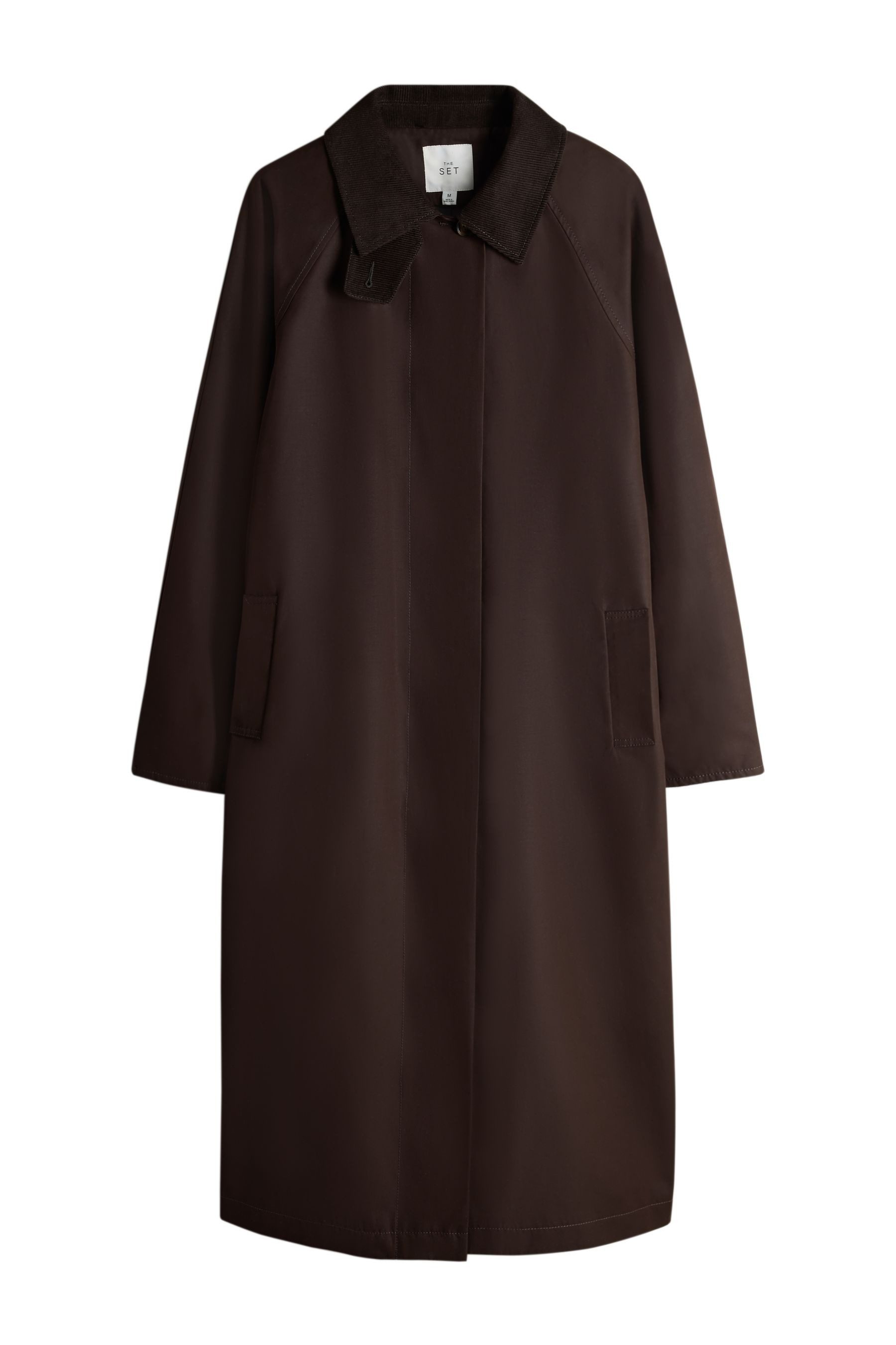 The Set Trenchcoat The Set wasserabweisender Trenchcoat (1-tlg)