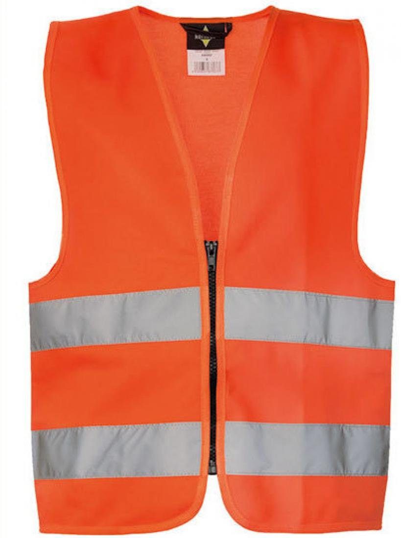 Warnweste Kinder Safety Vest for Kids with Zipper EN1150