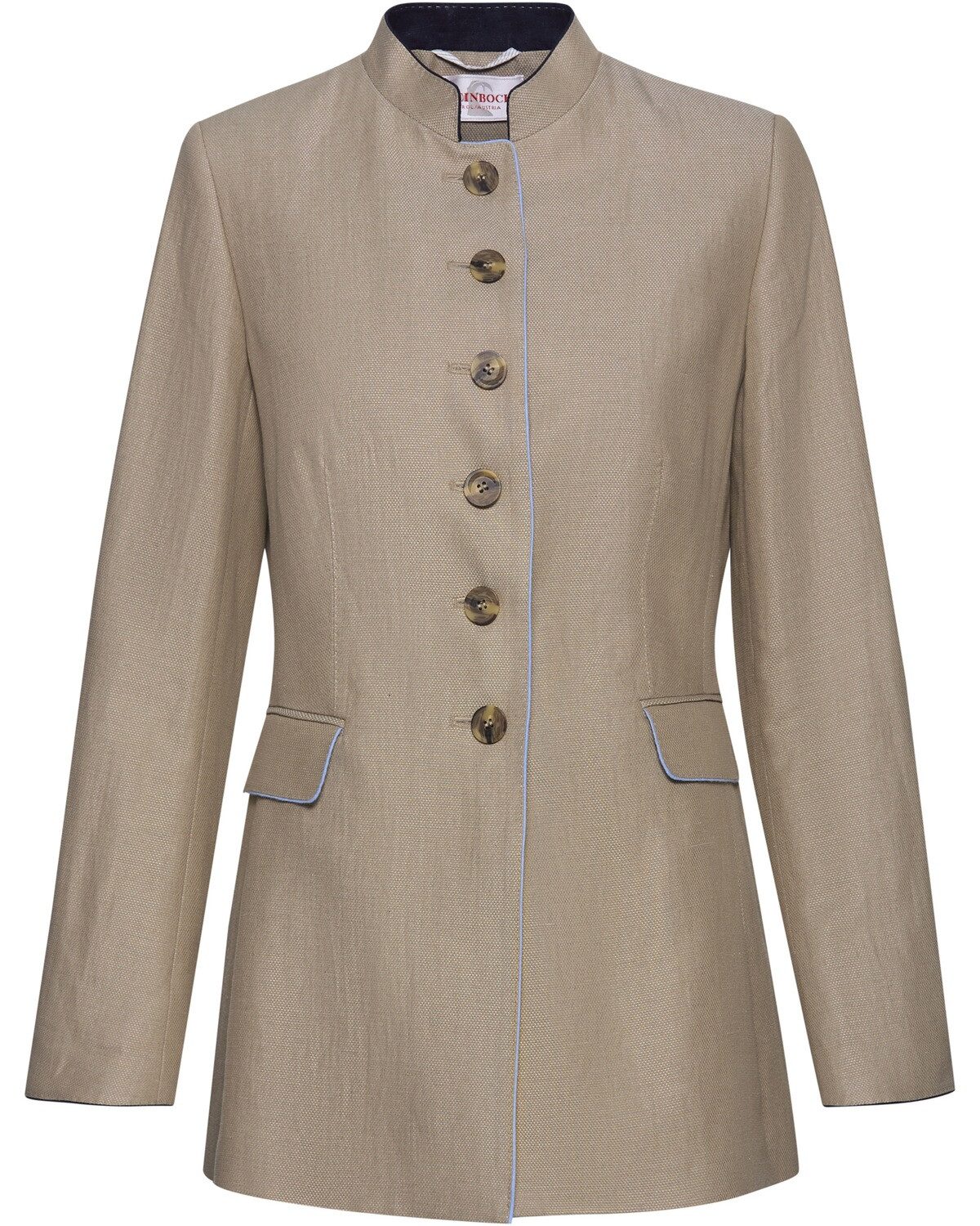 Creation Bauer Trachtenjacke Gehrock mit Kontrastbesatz