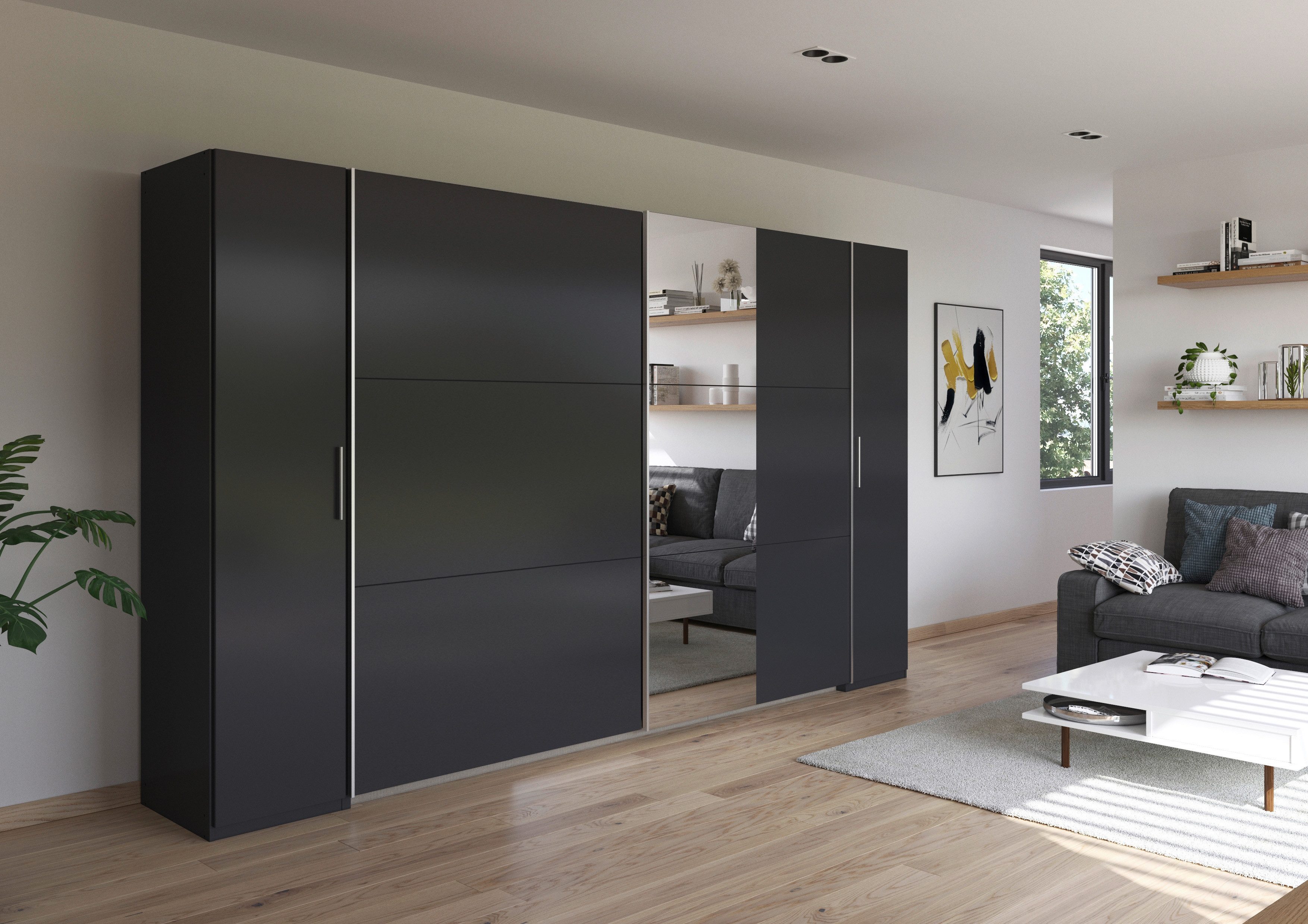 rauch Schwebetürenschrank Kleiderschrank Drehtürenschrank Schrank Garderobe günstig online kaufen